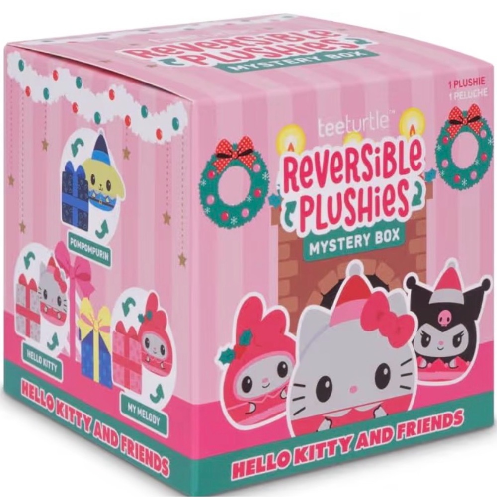 Sanrio Holiday Series Reversible Plushie Mystery box 3-Inch